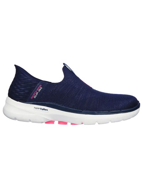 Tênis Skechers Go Walk 6 Fabulous Feminino - Marinho