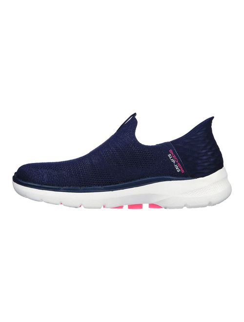 Tênis Skechers Go Walk 6 Fabulous Feminino - Marinho