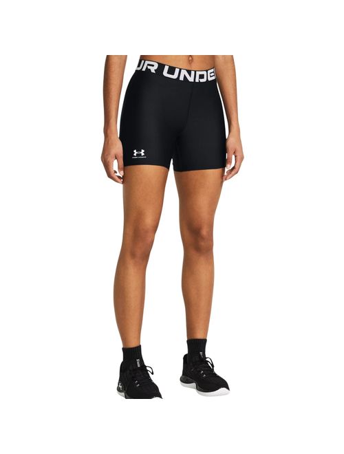 Shorts Under Armour Heatgear Feminino - Preto/Branco