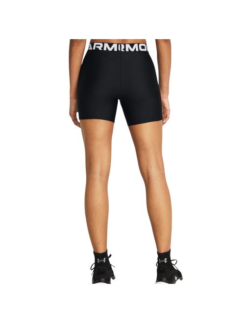 Shorts Under Armour Heatgear Feminino - Preto/Branco