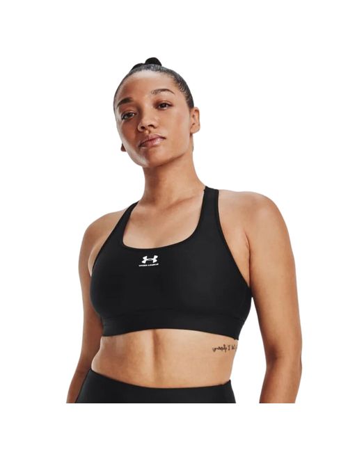 Top Under Armour Mid Feminino - Preto