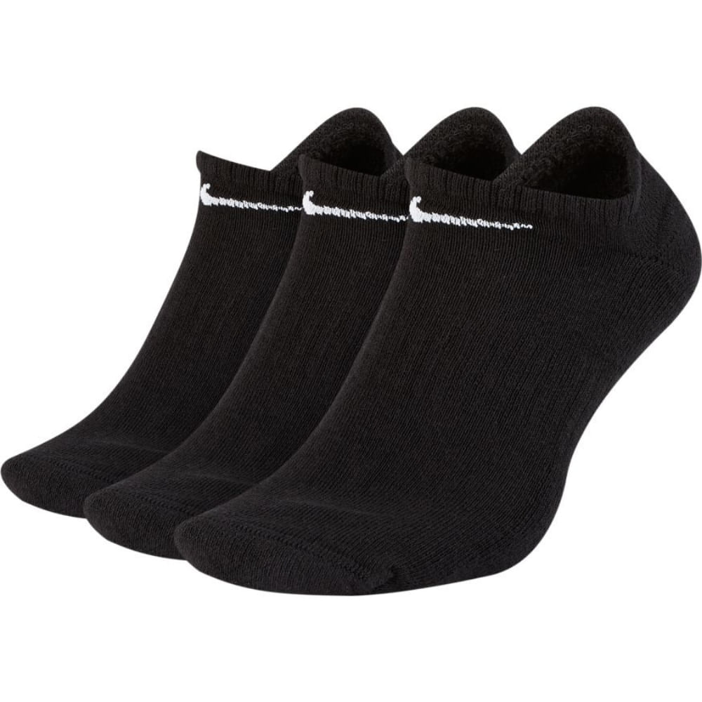 Kit Meia Nike Everyday Cushion 3 Pares Unissex - Preta