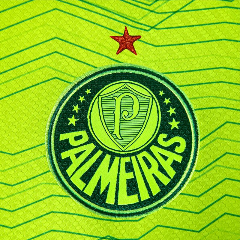 Camisa Palmeiras III 23/24 Puma Torcedor Feminina - Amarela