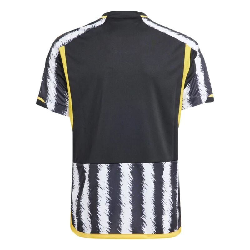 Camisa-Juventus-I-23-24-Adidas-Infantil---Branca-Preta