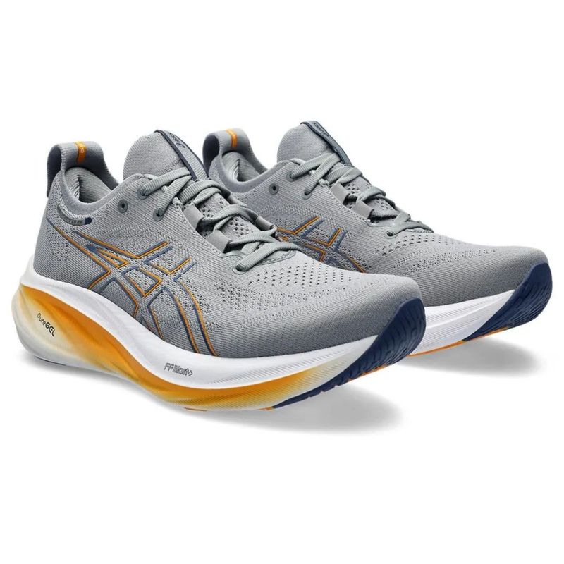 Tenis-Asics-Gel-Nimbus-26-Masculino---Cinza-Branco