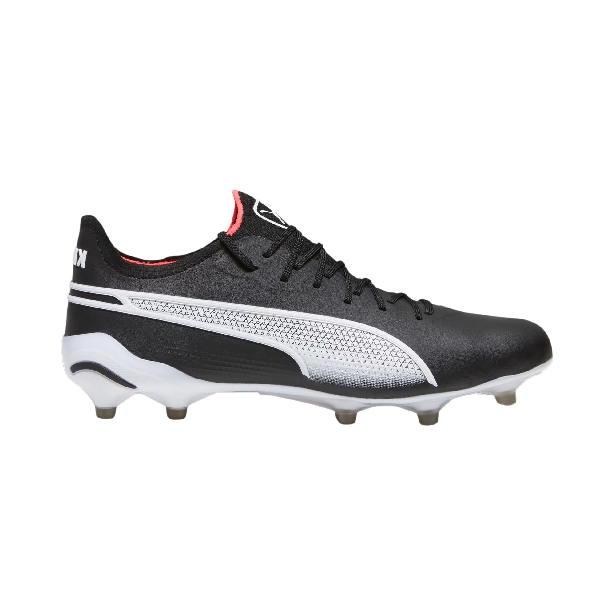 Chuteira De Campo Puma King Ultimate Fg Masculina - Preta/Branca