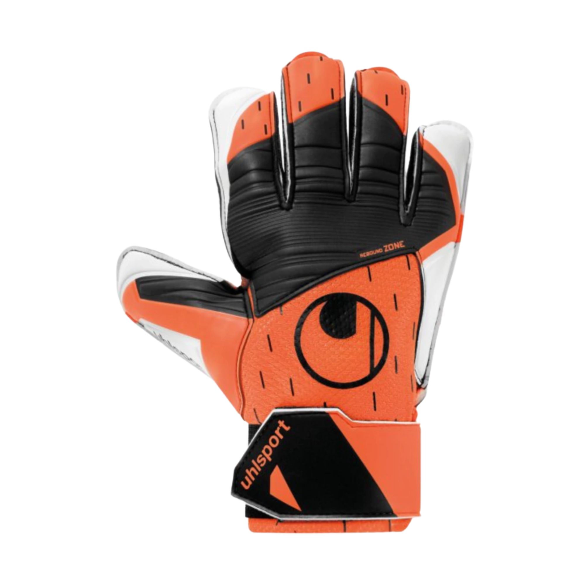 Luva De Goleiro Uhlsport Starter Resist Infantil - Laranja/Preta