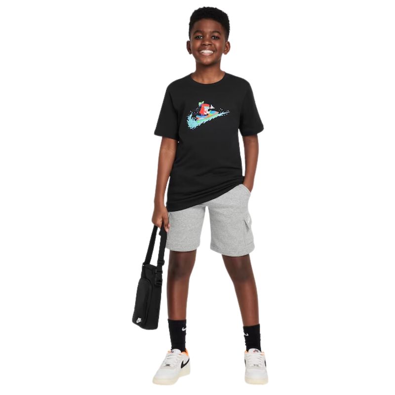 Camiseta-Nike-Sportswear-Boxy1-Infantil---Preta