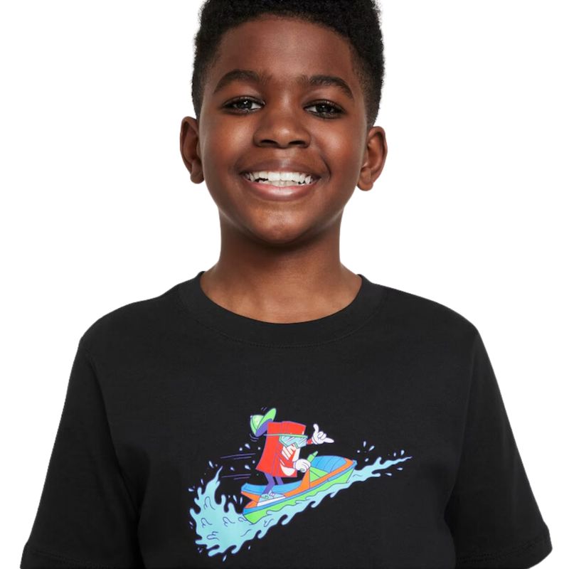 Camiseta-Nike-Sportswear-Boxy1-Infantil---Preta