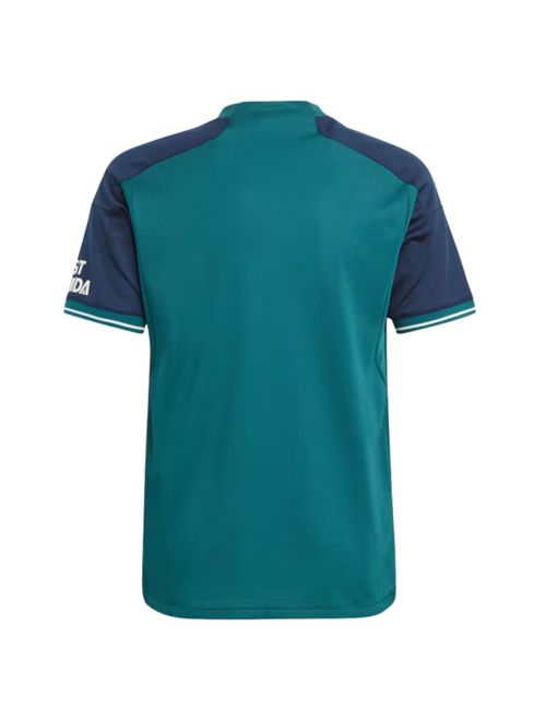 Camisa Arsenal III 23/24 Adidas Infantil - Verde/Azul