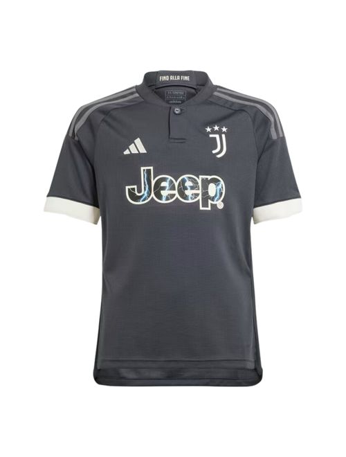 Camisa Juventus 23/24 III Adidas Infantil - Cinza/Branca
