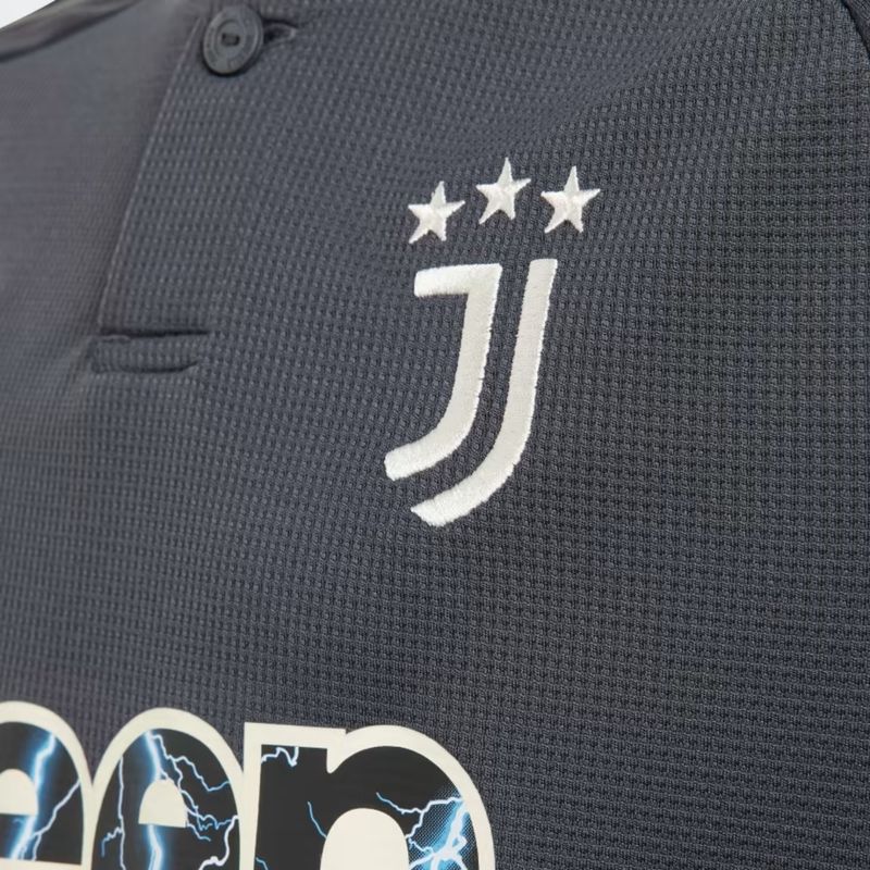 Camisa-Juventus-23-24-III-Adidas-Infantil---Cinza-Branca