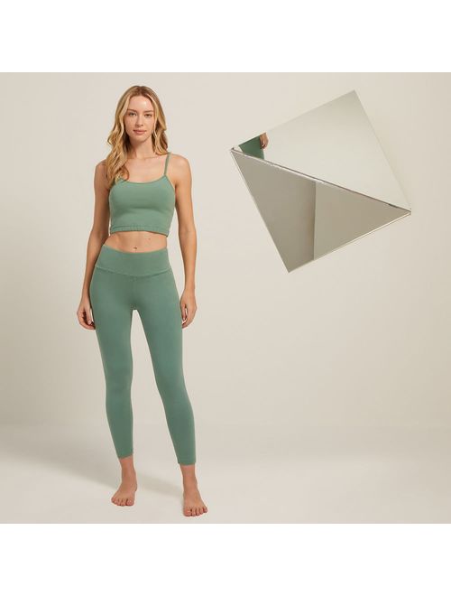 Legging Yoga Estonada Verde Zuri