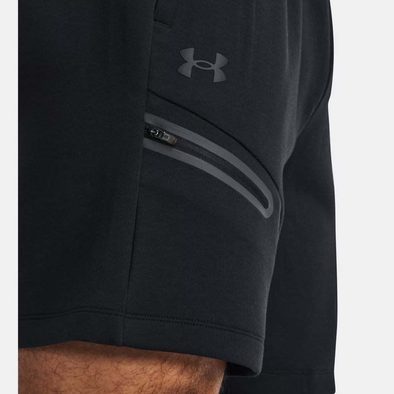 Shorts-Under-Armour-Unstoppable-Fleece-Masculino---Preto