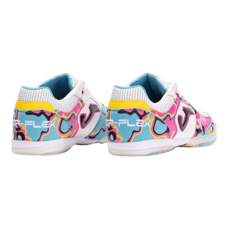 chuteira-futsal-joma-top-flex-pito-masculina-rosa-branca
