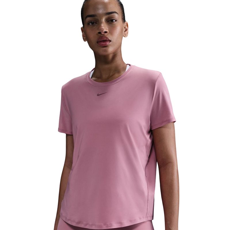 camiseta-nike-dri-fit-one-slim-feminina-rosa