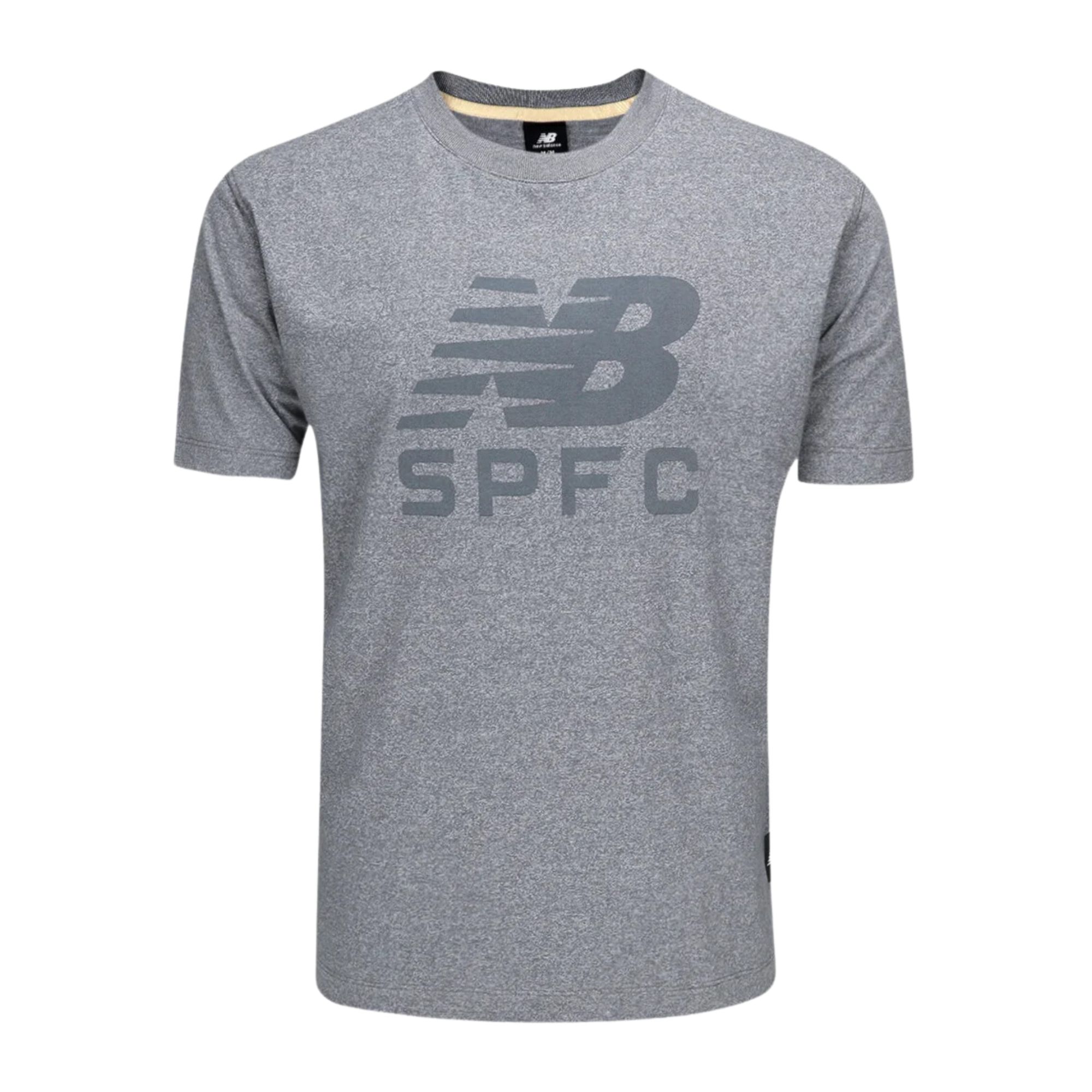 Camisa São Paulo 25/26 New Balance Concentração Masculina - Cinza