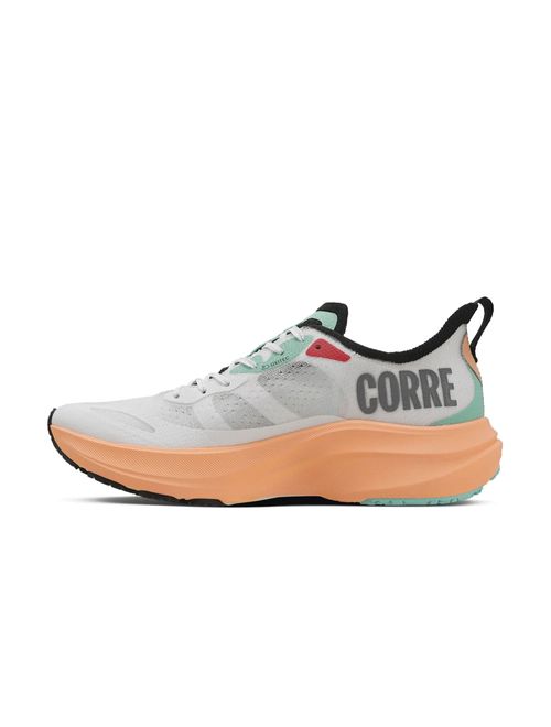 Tênis Olympikus Corre 4 Unissex - Branco/Laranja