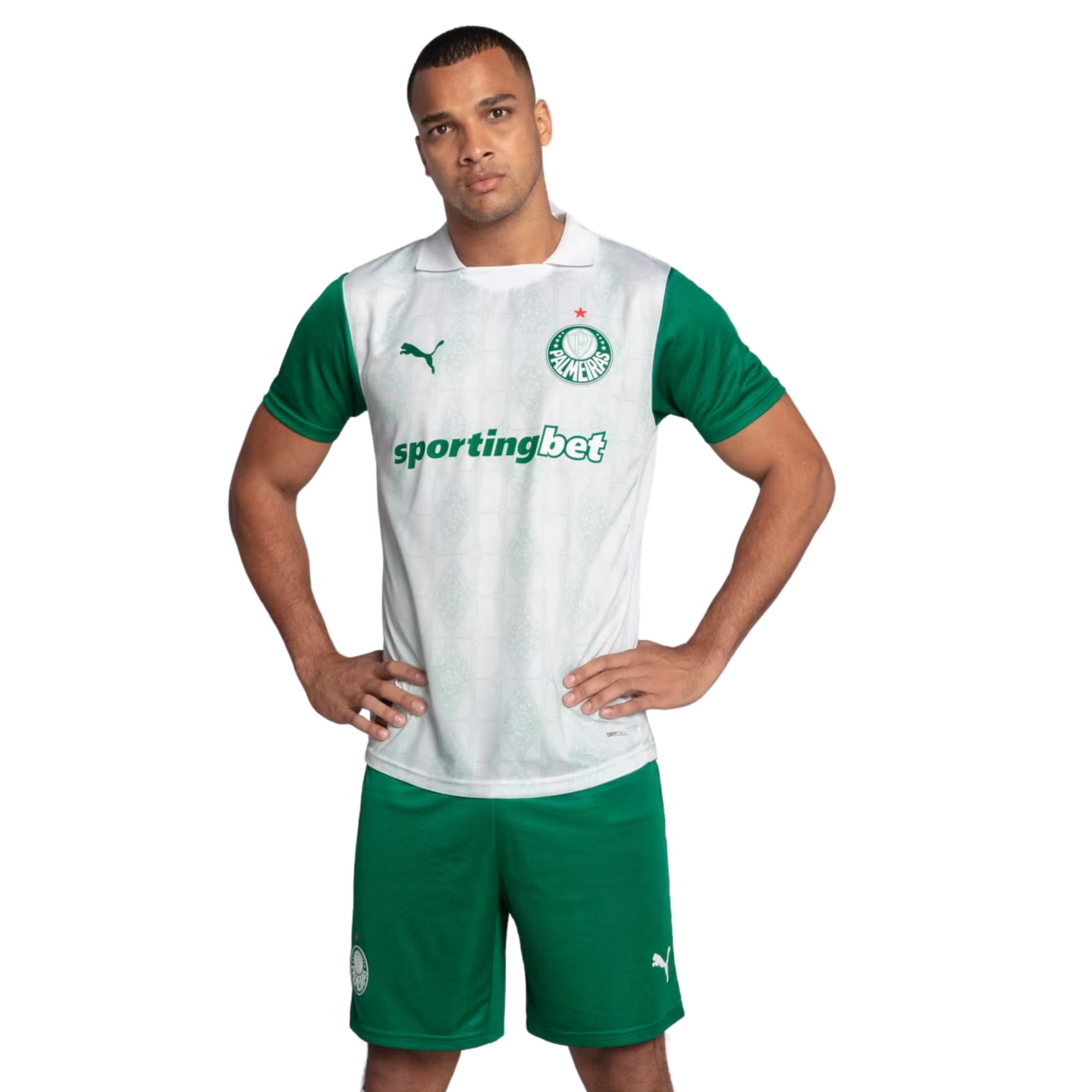 Camisa Palmeiras II 25/26 Puma Jogador Masculina - Branca