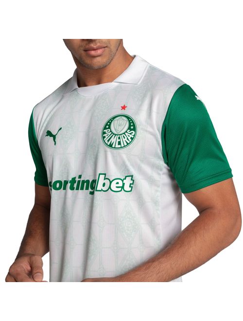 Camisa Palmeiras II 25/26 Puma Jogador Masculina - Branca