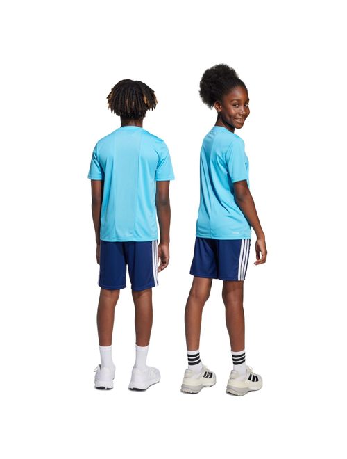 Conjunto Adidas 3 Stripes Train Essentials Infantil - Azul