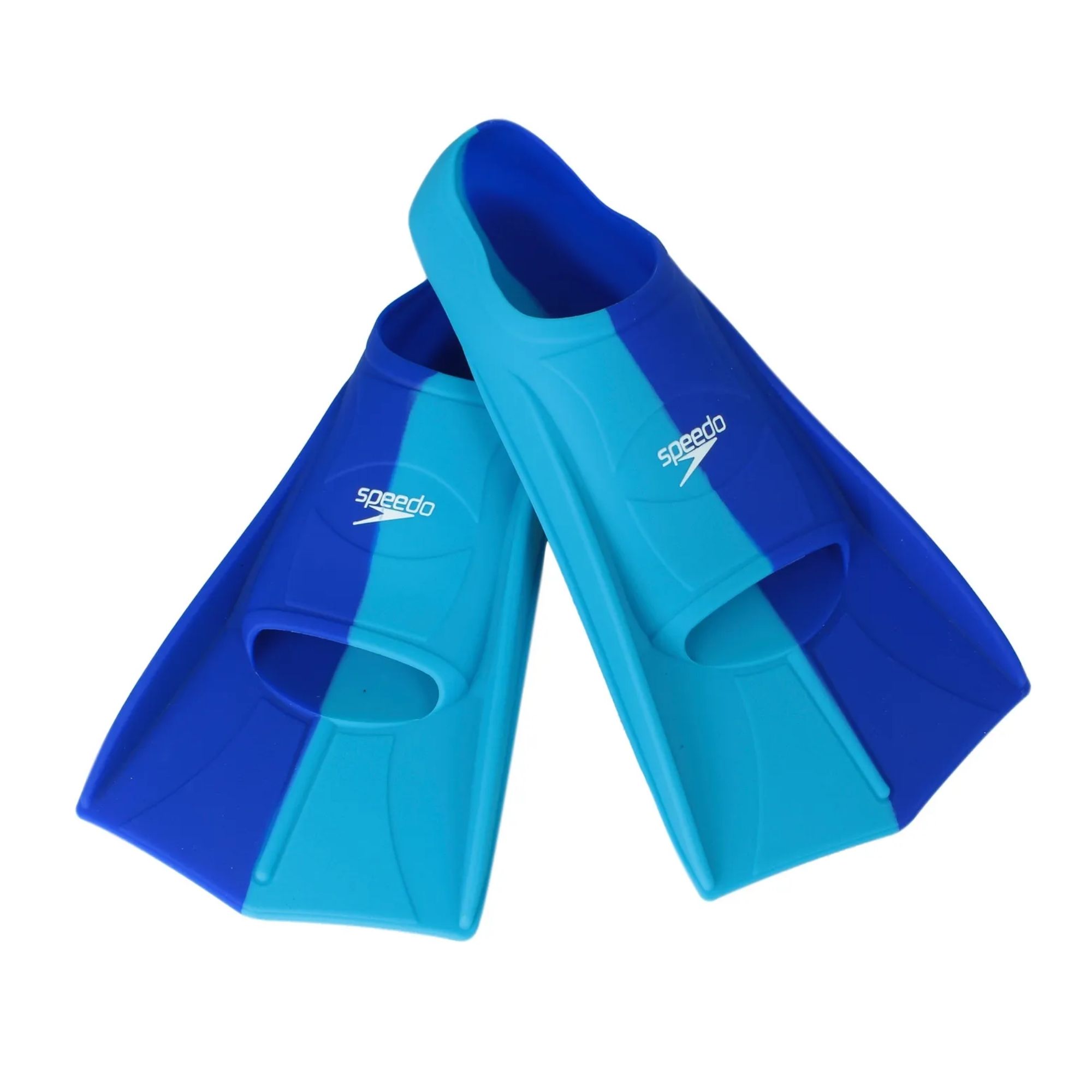 Nadadeira Para Natação Speedo Dual Swim Fin Unissex - Azul