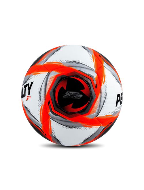 Bola Campo Penalty S11 Ecoknit XXV Unissex - Branca/Vermelha