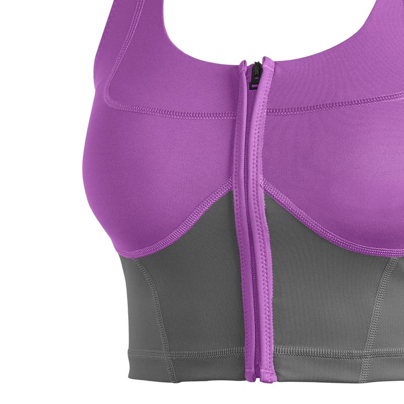 top-adidas-stella-mccartney-bicolor-feminino-lilas-cinza