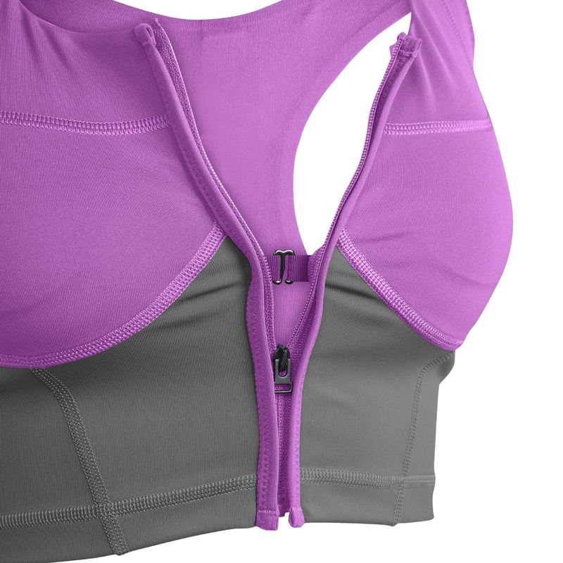 top-adidas-stella-mccartney-bicolor-feminino-lilas-cinza
