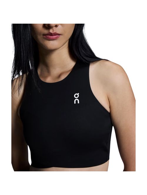 Top On Running Court Crop Feminino - Preto