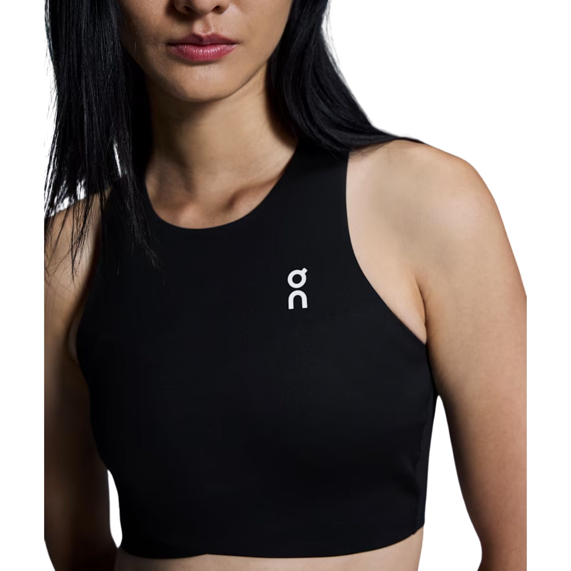 Top On Running Court Crop Feminino - Preto