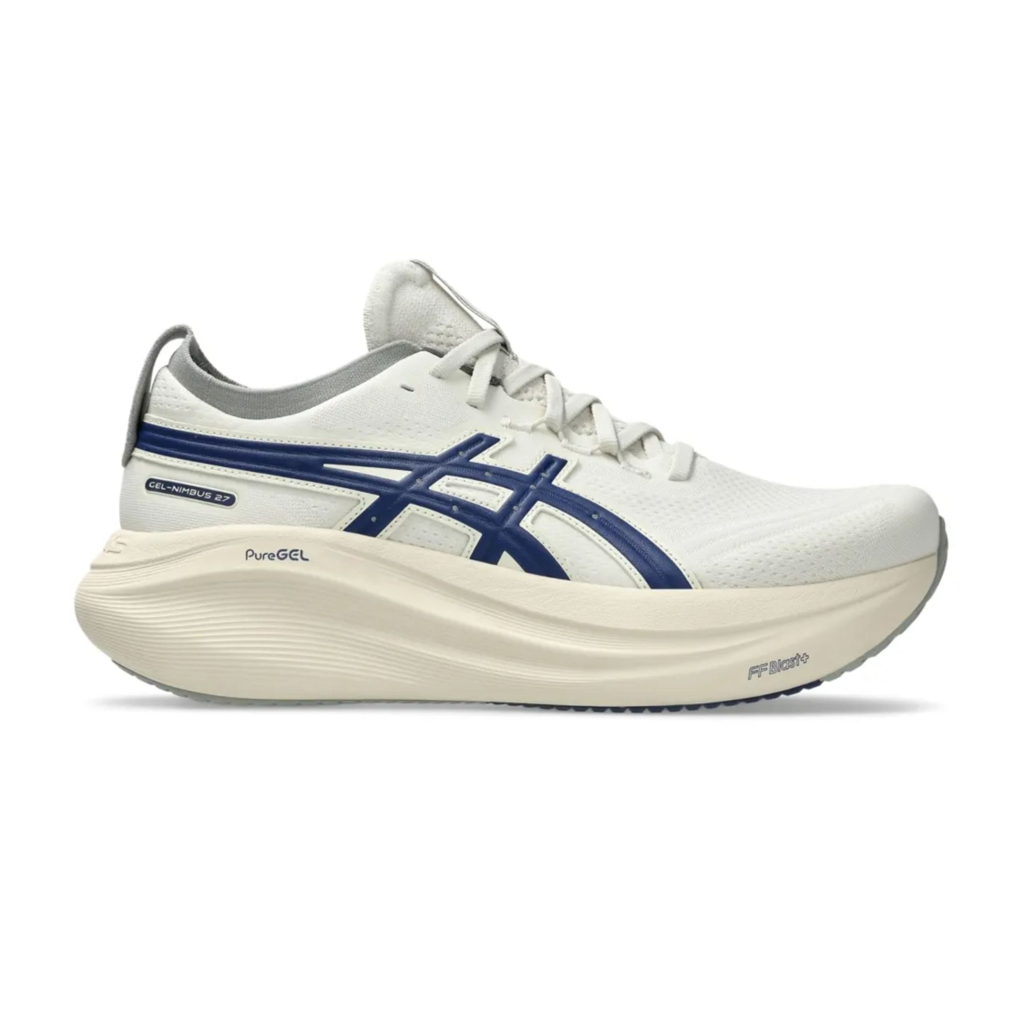 Tênis Asics Gel-Nimbus 27 Atc Masculino - Bege/Azul