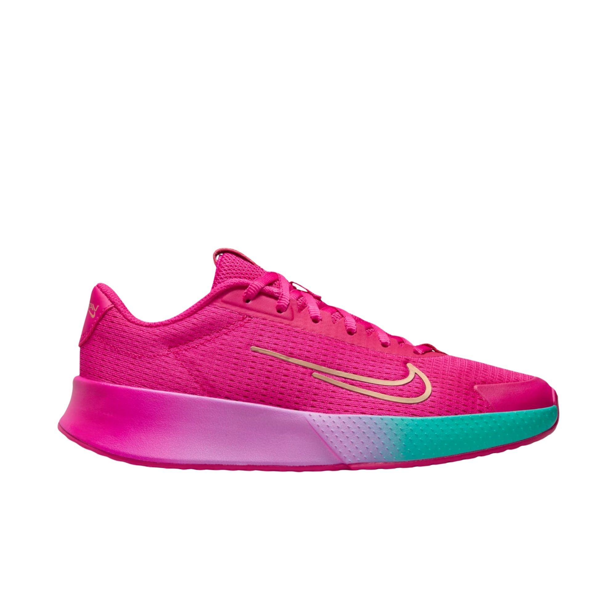 Tênis Nike Court Vapor Lite 2 Premium Feminino - Pink