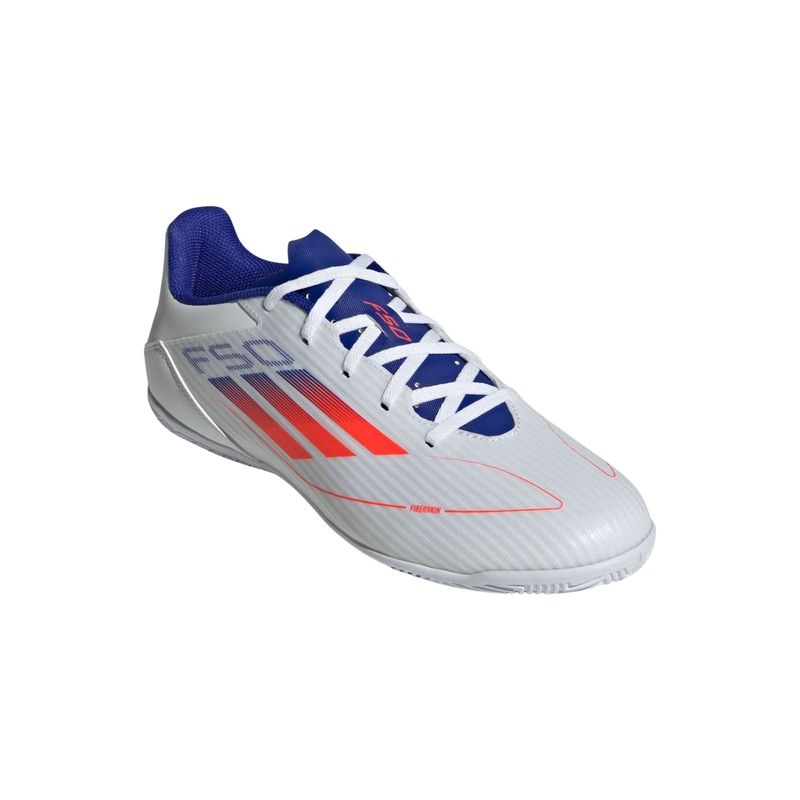chuteira-futsal-adidas-f50-club-masculina-branca