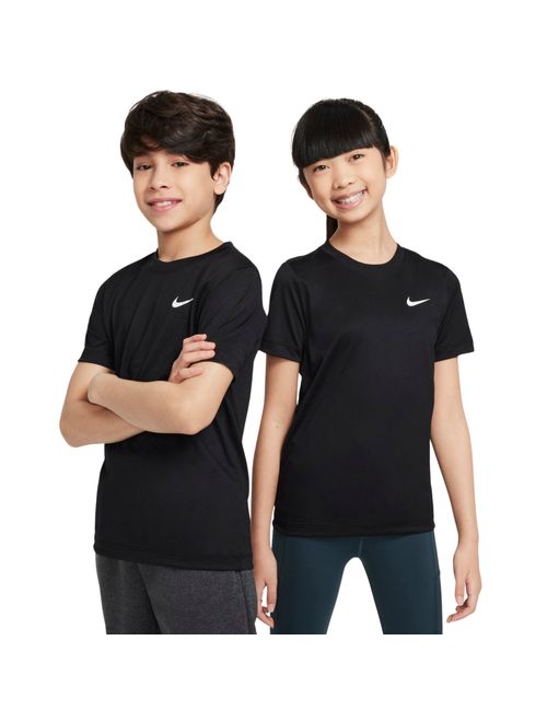 Camiseta Nike Dri-Fit Swoosh Infantil - Preta