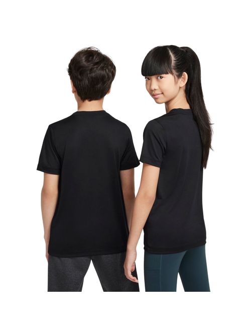 Camiseta Nike Dri-Fit Swoosh Infantil - Preta