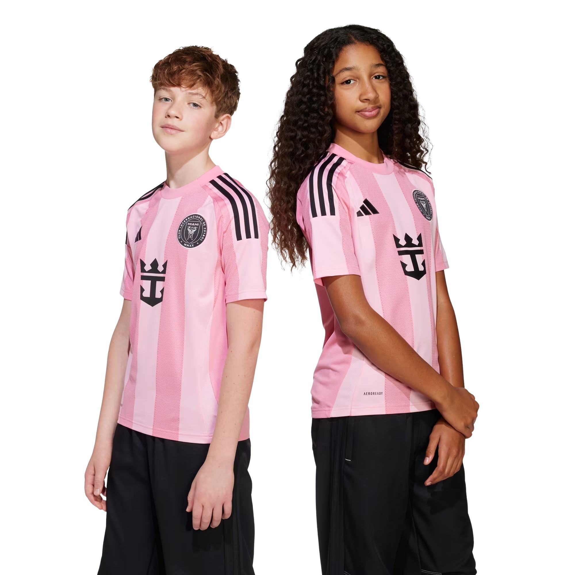 Camisa Inter Miami I 25/26 Adidas Messi Infantil - Rosa