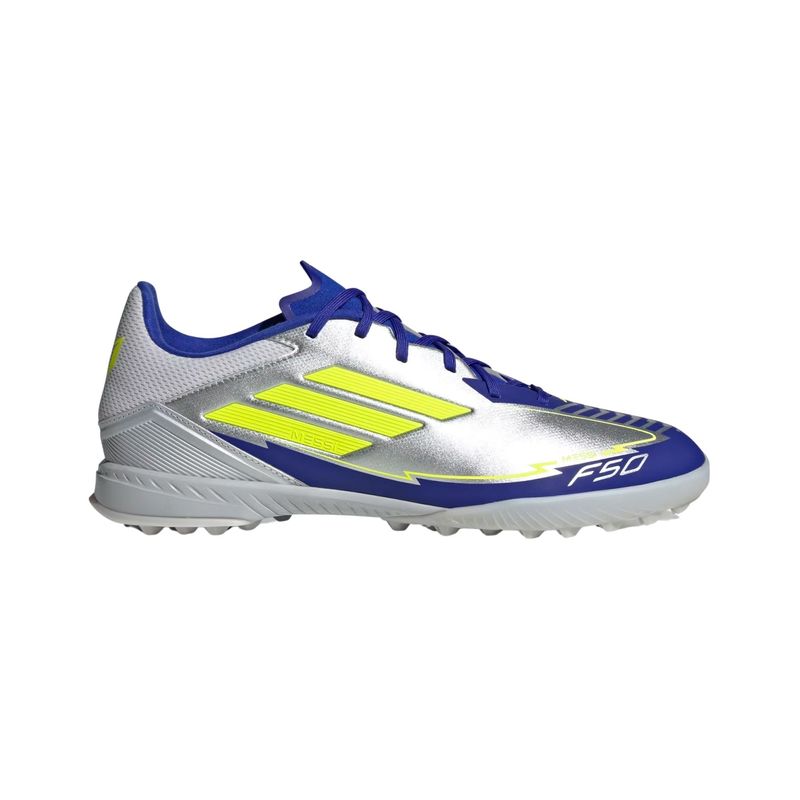 chuteira-society-adidas-f50-messi-league-masculina-prata-azul