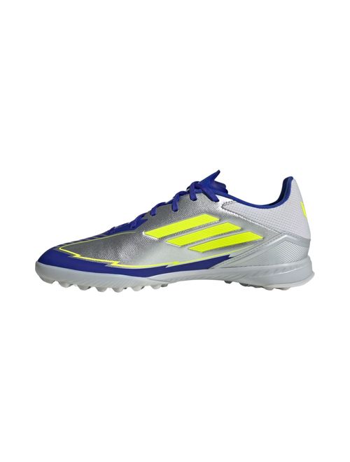 Chuteira Society Adidas F50 Messi League Masculina - Prata/Azul