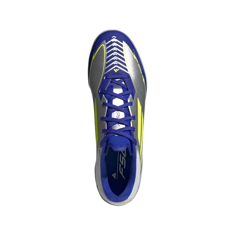 chuteira-society-adidas-f50-messi-league-masculina-prata-azul