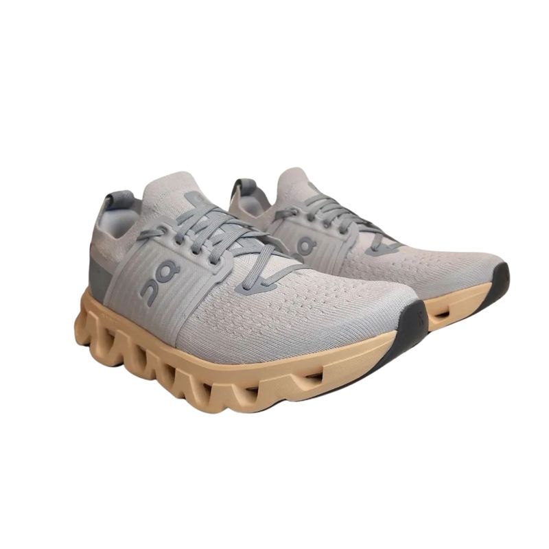 tenis-on-running-cloudswift-4-feminino-cinza-salmao