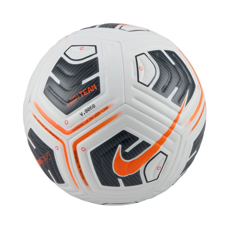 bola-nike-academy-team-unissex-branca-laranja