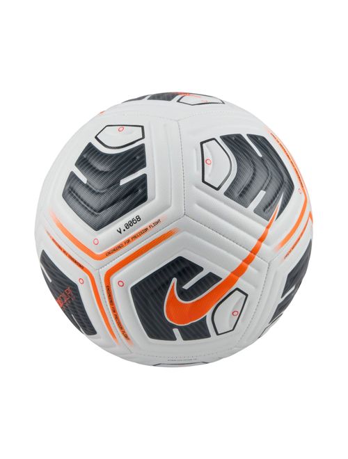 Bola Nike Academy Team Unissex - Branca/Laranja
