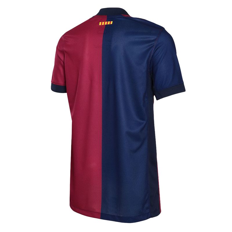 camisa-barcelona-i-2024-25-nike-torcedor-pro-infantil-azul-vermelha