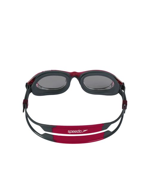 Óculos De Natação Speedo Horizon Plus Onix Cristal Unissex - Cinza/Vermelho