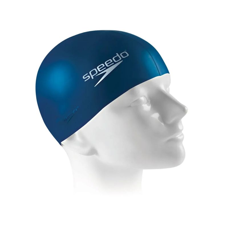 touca-de-natacao-speedo-flat-cap-silicone-lisa-unissex-azul