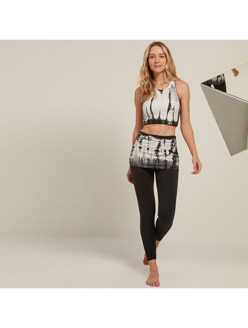 Legging Yoga Vira Cós Tie Dye Grafite Flavia