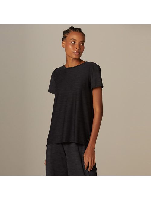 Blusa Fitness Prega Costas Preta Alba