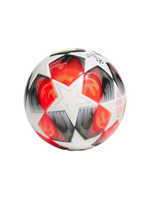 Mini Bola Adidas UCL III 24/25 Unissex - Branca/Vermelha