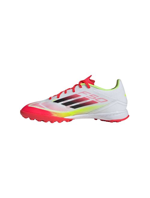 Chuteira Society Adidas F50 League Masculina - Branca/Vermelha